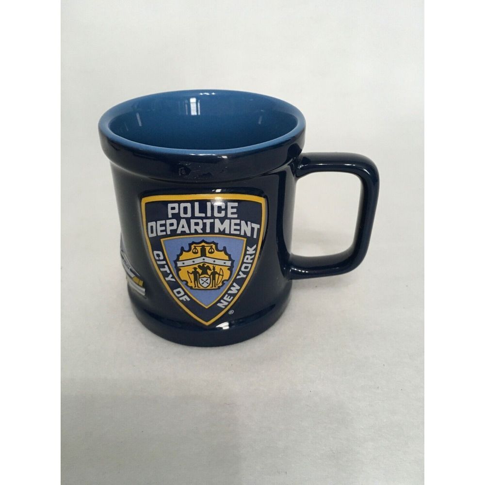 NYPD Souvenir Mug‎ New York Police Department Collectible Ceramic Cup